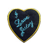 PT312 - Heart Love Juioy (Iron on)
