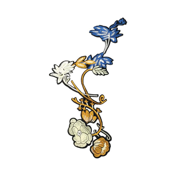 PC3569L - Long Decorative Flowers L (Iron On)